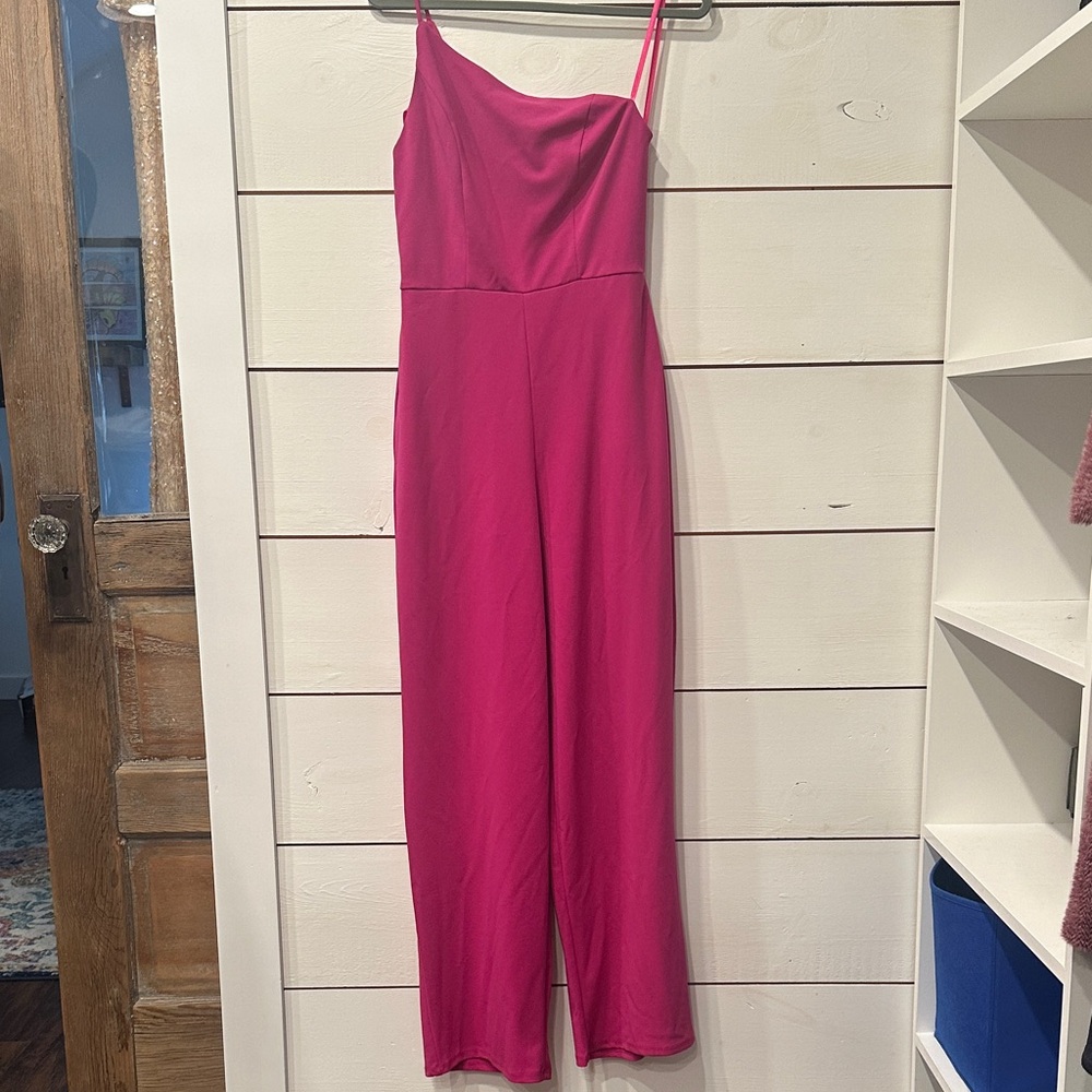 Elegant Pink Jumpsuit